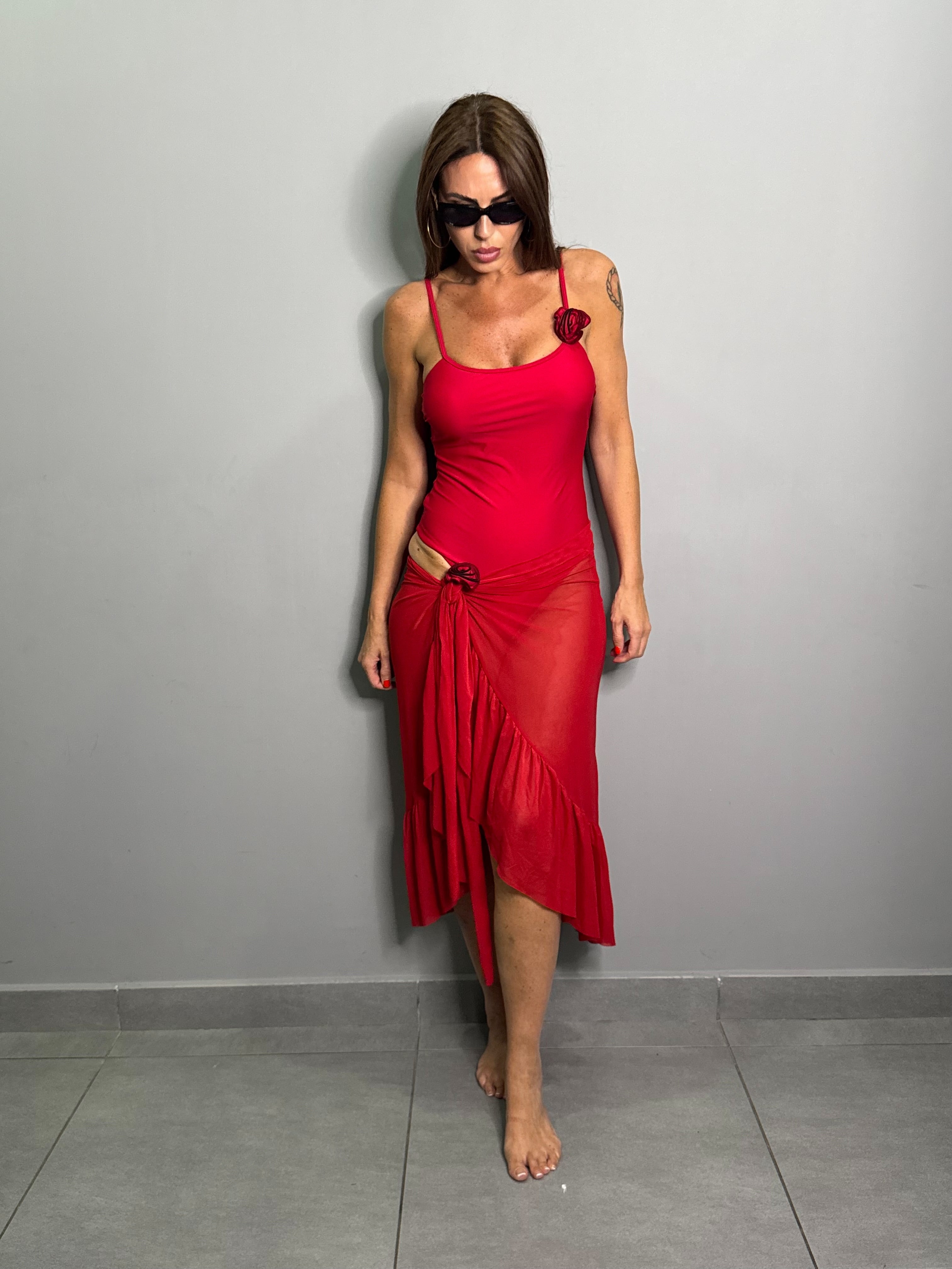 Coordinato Red Roses