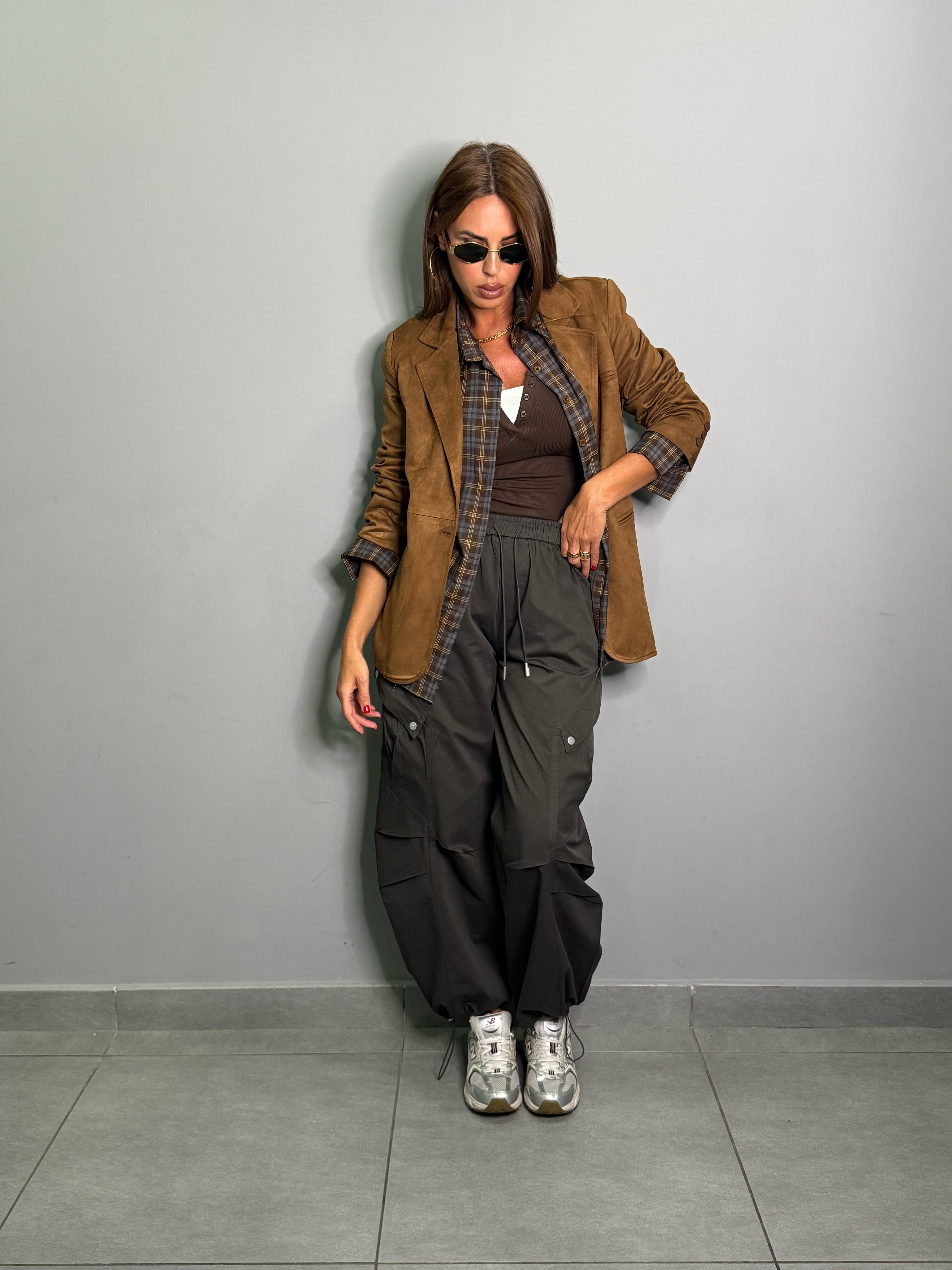 Blazer Camoscio