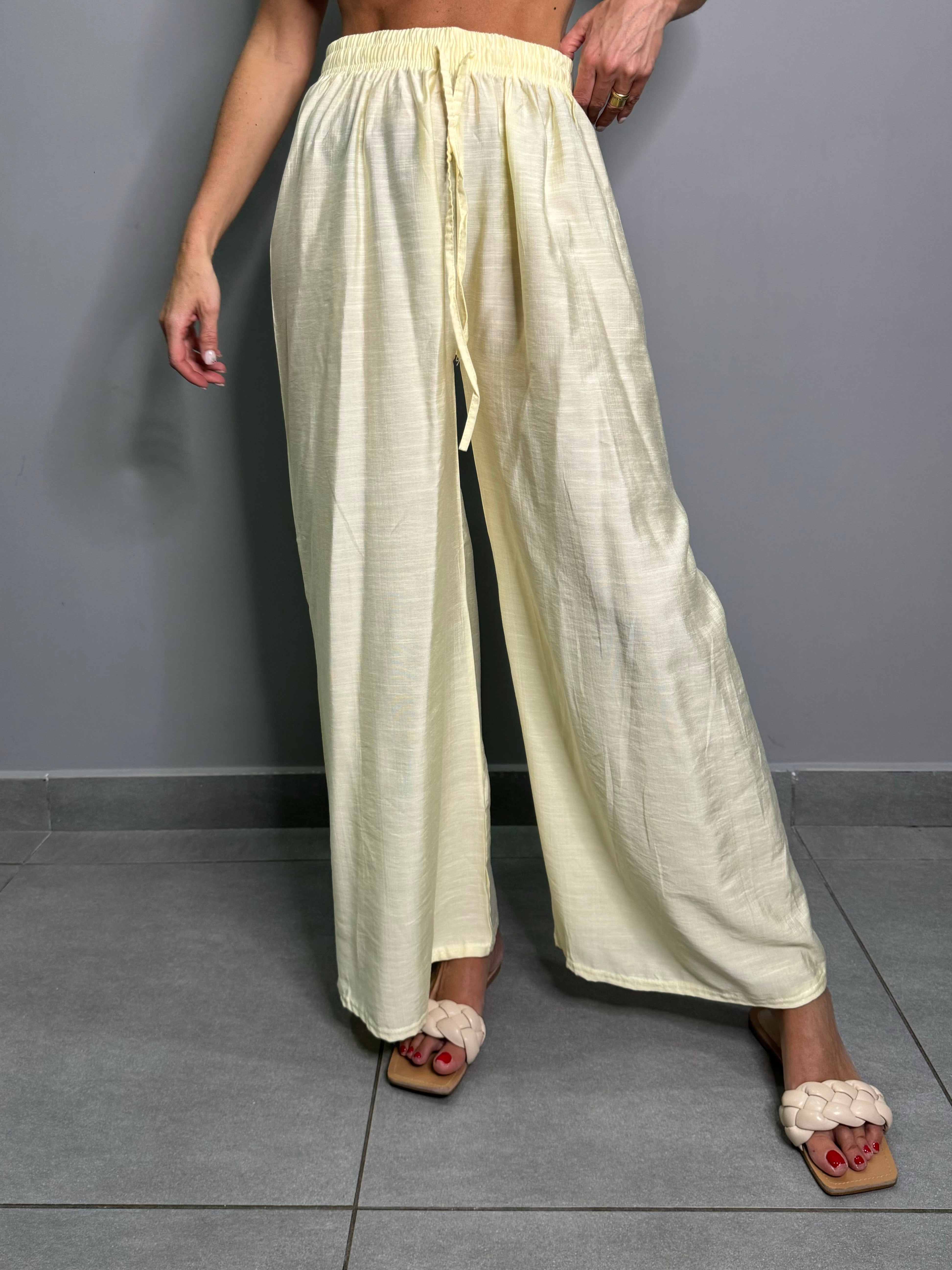 Pantalone in lino top