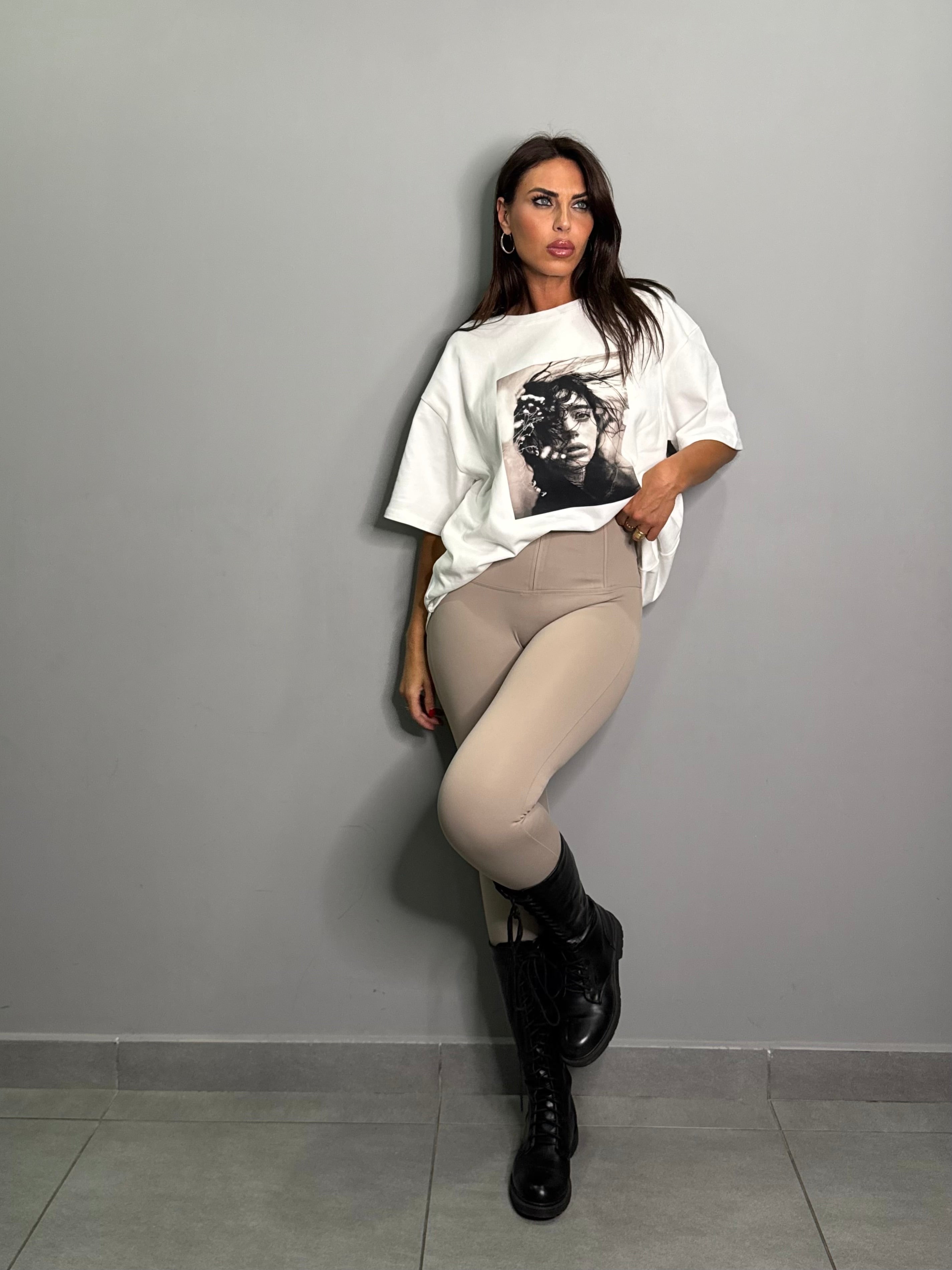 Legging corsetto