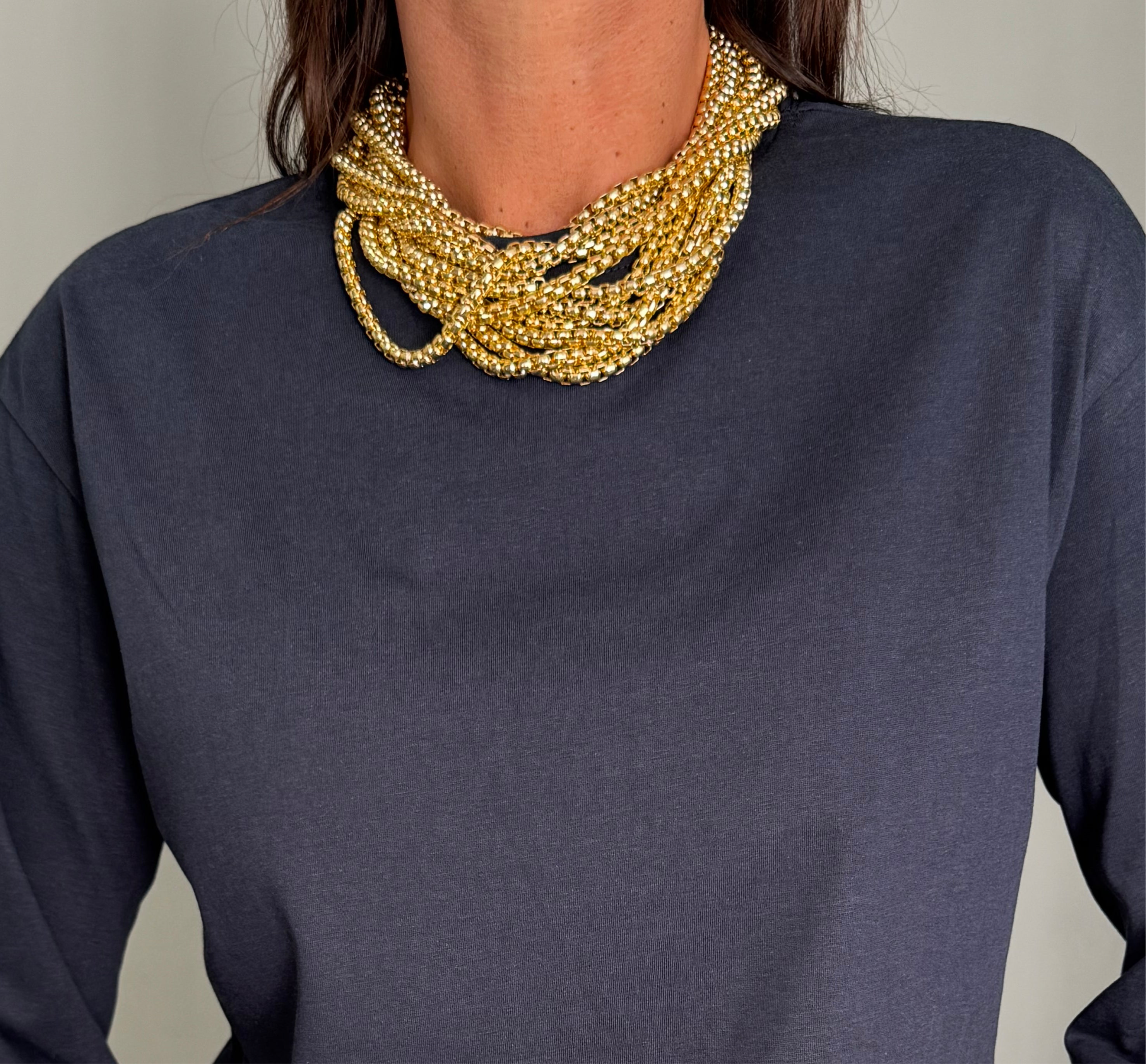 Collana multi filo