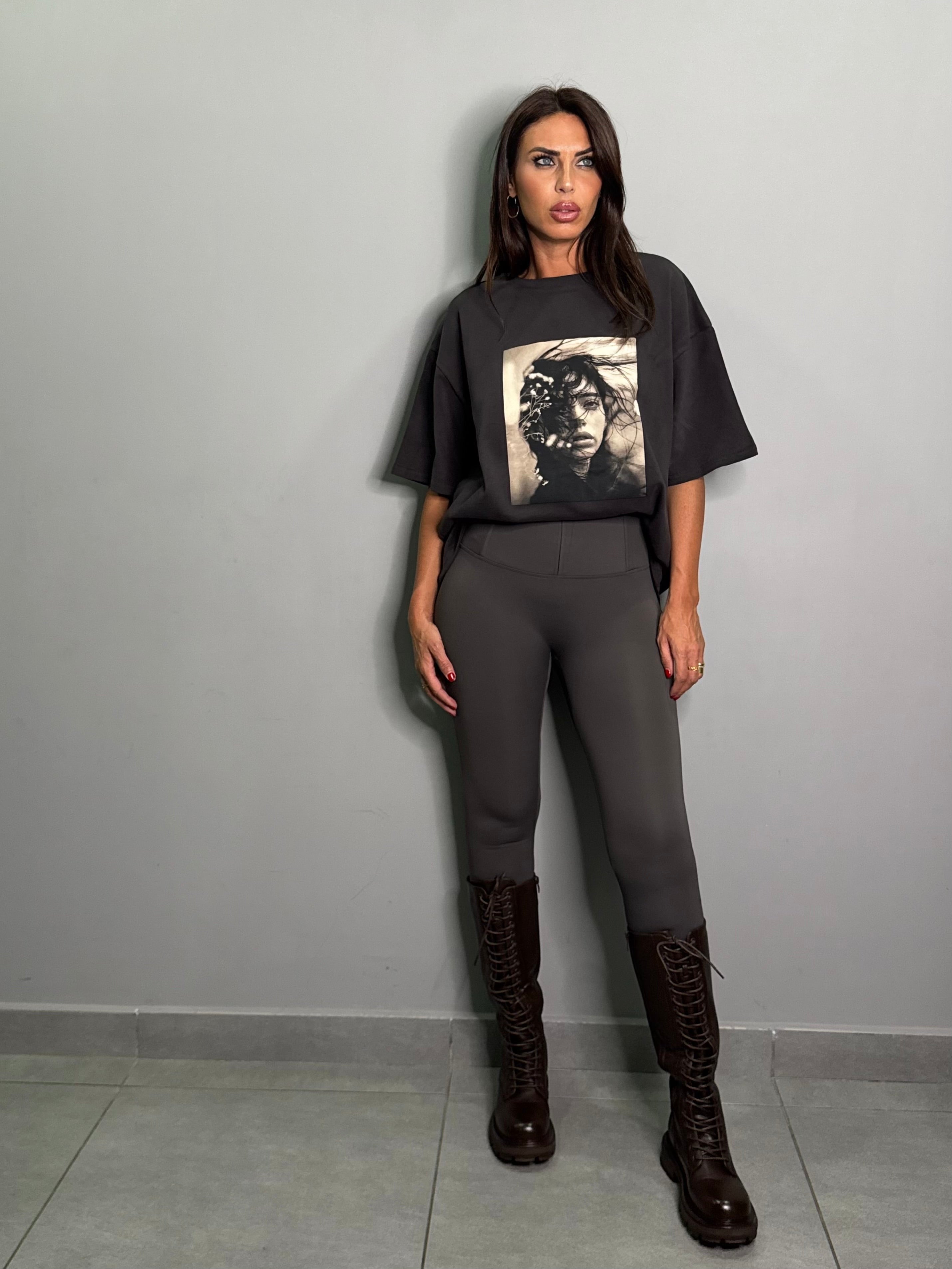 Legging corsetto