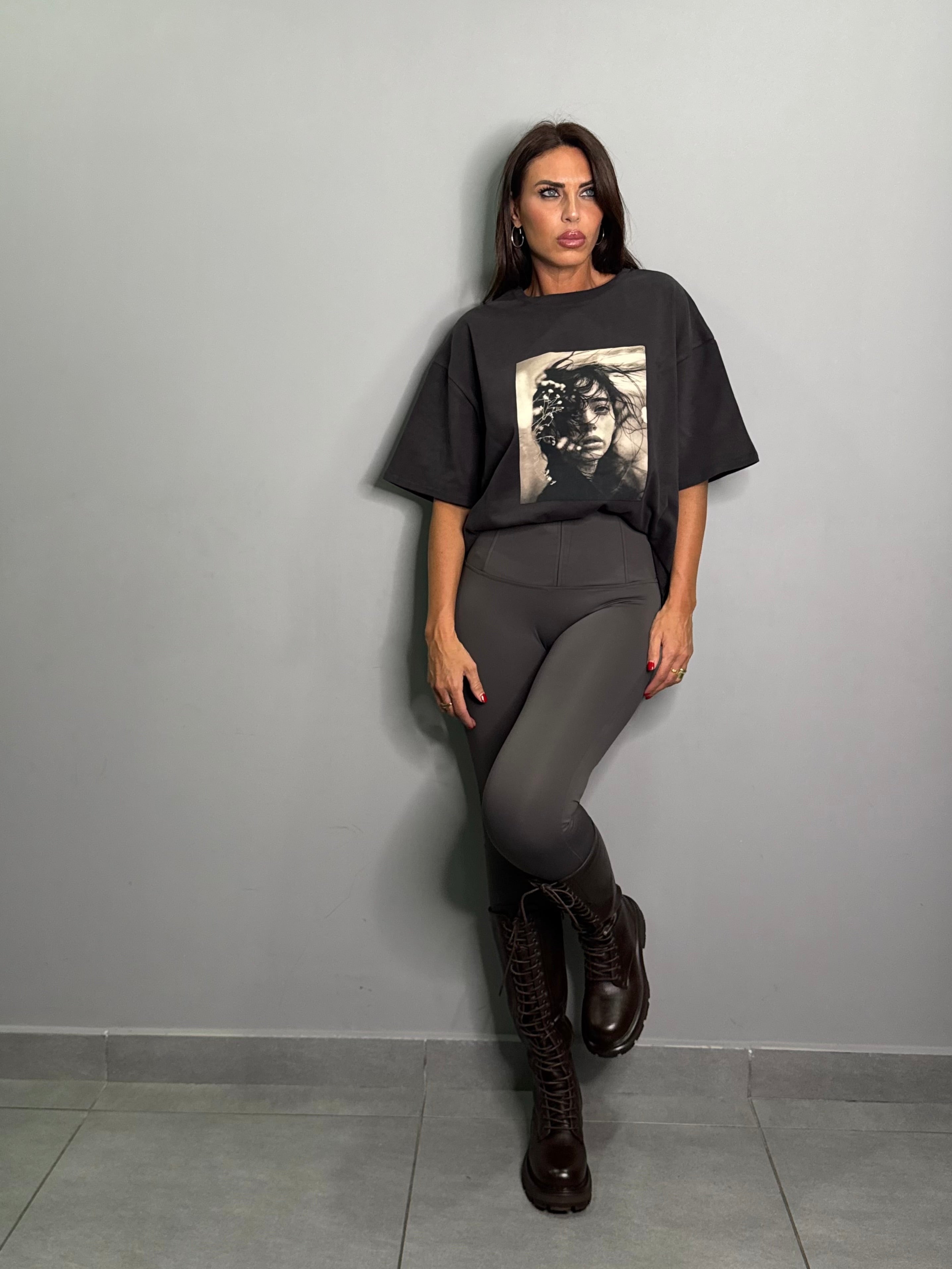 Legging corsetto