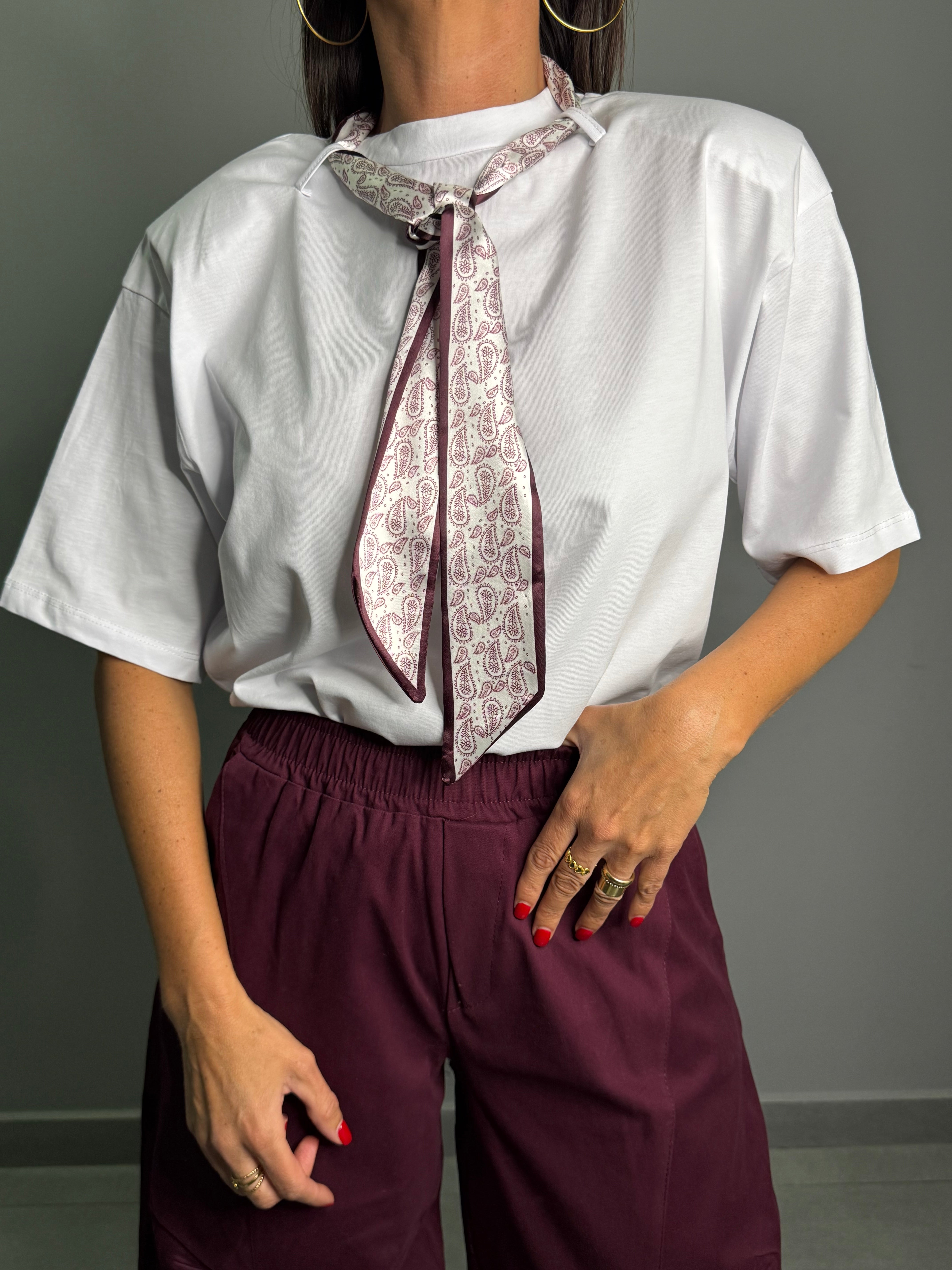 Shirt Foulard by JUST WEST