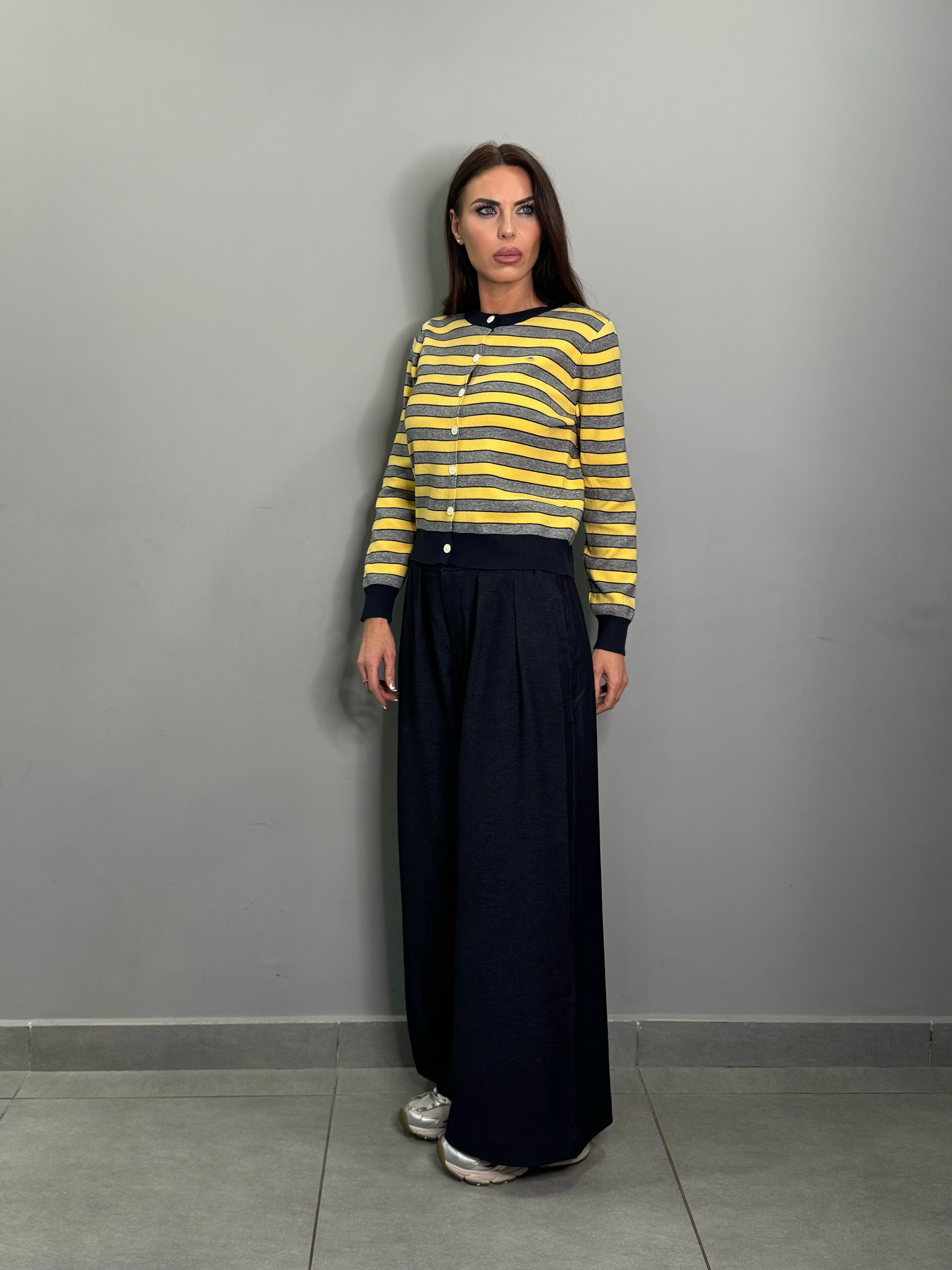 Pantalone Blu effetto Denim